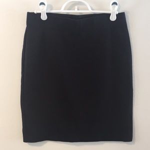 Madewell Black City Skirt S